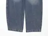 Jeans Lavados Vintage con Dobladillo Curvo para Mujer, Pantalones Banana de Corte Holgado, Pantalones Anchos con Caída y Desgastes en Dobladillo Curvo en Stock