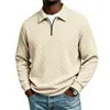 Sudadera cruzada nueva 2026 para hombre con forro de polar y cremallera diagonal, prenda exterior casual con capucha de otoño e invierno, corte holgado