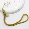 2025 Nuevo Otoño e Invierno Hecho a Mano Tejido Lanyard para Teléfono Móvil Gato de Dibujos Animados Estilo Muñequera Largo Portátil Colgante para Coche