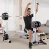 Rack para Mancuernas de Uso Doméstico Banco Multifuncional para Levantamiento de Pesas Rack para Sentadillas Banco para Mancuernas Equipo de Fitness Banco Plegable Levantamiento de Pesas