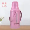 Termo Doméstico de Gran Capacidad, Botella de Agua Caliente Aislada, Carcasa de Plástico, Adecuado para Dormitorios de Estudiantes, Botella de Té Grande Estándar