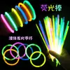 Pulsera Luminosa de Palo Fluorescente Brazalete Desechable Accesorios de Decoración para Eventos de Conciertos Fiestas de Cumpleaños Juguetes Pequeños para Niños