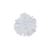 Flor de chiffon estilo coreano costurada à mão flor de cor sólida plana feita à mão faixa de cabelo infantil acessórios de cabelo sapatos e chapéus acessórios de vestuário flor