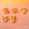 Brinquedo de Comida Fofo Realista Acessórios de Resina Panda Senbei Pizza Urso Decorações DIY Artesanato com Cola de Creme Materiais