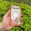 Aplicable a iPhone 17 Pro Max Funda de Teléfono Magnética de Doble Cara TPU+PC Resistente a Caídas Cubierta Superior e Inferior Funda Protectora