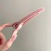 Pinza de Pelo Esponjosa Natural sin Costuras para Coronilla Alta, Pinza Hueca Antideslizante para Flequillo, Pinza de Posicionamiento de Raíz de Cabello Nueva 2025