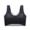 Roupa íntima de Renda Plus Size Feminina Peito Grande Exibicionista Pequena Sem Marca Anel de Aço Reunião Anti-queda Sutiã Esportivo de Seda de Gelo