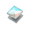 6mm Quadrado Strass Fundo Plano Cristal Vidro Diamante Cristal Adesivo Diamante DIY Unha Arte Joias Acessórios de Unha Vestíveis Fabricante Atacado