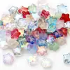 Cuentas de Estrella de Cinco Puntas Pulsera de Cuentas Sueltas Accesorios Pulsera con Cuentas Hecho a Mano Material DIY Cuentas Pintadas a Mano Accesorios de Joyería para Colgar en el Coche