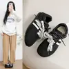 Zapatos de entrenamiento alemanes marrones estilo retro para mujer, nuevos populares, zapatos sucios versátiles, zapatos de estudiante modernos, zapatos de tabla ligeros para viajar