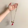 Cadena para Clavícula con Borla Apilable para Mujer, Collar Multicapa 2026 Nuevo, Gargantilla, Cadena para el Cuello, Estilo de Nicho de Lujo Ligero de Alta Gama