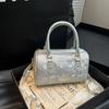 Bolsa Pequeña para Mujer 2025 Verano Nueva Bolsa Portátil tipo Almohada Versátil Texturizada Vintage Bolso Cruzado Celebridad de Internet Bolso Pequeño para Multitud