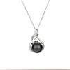 Collar de perlas de plata de ley 925 nuevo transfronterizo Europa y Estados Unidos cadena de clavícula de temperamento simple accesorios DIY para mujer no se decolora venta al por mayor