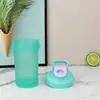 Copo de Água para Pó de Proteína Esportiva 300ml, Copo Prático com Escala, Copo Shaker de Plástico, Copo Esportivo Portátil Copo Shaker