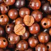 Sándalo Rojo Cuentas Sueltas Cuentas Redondas Cuentas de Madera Cuentas de Oración Budista Pulsera Accesorios Cuentas Espaciadoras DIY Joyería Hecha a Mano Materiales