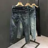 Jeans Masculino Tendência Primavera/Verão 2026 Slim Fit Skinny Calça Casual Estilo Coreano Stretch Longa para Homens
