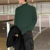 Outono e Inverno Nova Camiseta Segunda Pele Masculina com Veludo Alemão Gola Média Escovada Ajuste Slim Manga Longa Top Térmico Confortável