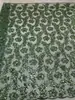 Tela Nueva de Lentejuelas Malla Transparente - 3m+6m Borde Perforado Tela de Azulejo Vestido de Moda Ropa de Moda Lentejuelas