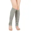 Cubrepiernas Gruesos de Lana Estilo Coreano Calcetines de Pelo Cubrepies Tejidos para Otoño e Invierno Calcetines Retorcidos Cálidos Calcetines para Mujer