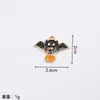 Colgantes Populares de Halloween Transfronterizos, Calabaza Linda, Fantasma, Murciélago, Accesorios de Colgante para Pulsera de Halloween DIY