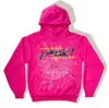 Llegada Nueva Europea y Americana Sudadera con Capucha Estampado Digital Telaraña Hip-Hop Neutra Holgada Sudadera Harajuku