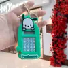Llavero colgante de mini calculadora creativa galleta lindo portátil estudiante pequeño regalo colgante venta al por mayor