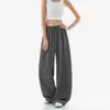 Chegada Nova Outono 2026 Estilo Americano Corte Assimétrico Calça Casual M-5XL HK26693-TeP26