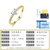 Nuevo anillo de plata S925 con piedra de corazón de moissanita, diseño moderno y simple, joyería clásica de forma de corazón de nicho