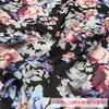 Tela de seda de algodón con estampado floral ancho de verano, tela de seda morera para vestido, camisa, forro de ropa, tela de seda hecha a mano