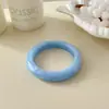 Coleção de Pulseiras de Resina Texturizada Mais Vendida Transfronteiriça, Pulseiras Geométricas Gradientes Exageradas Personalizadas Tendência, Acessórios de Joias