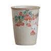 Taza de Coca-Cola Conejo Fresa Ruyao Cerámica Taza Individual Personal para Mujer Gran Capacidad Taza Práctica Taza de Té China Nueva