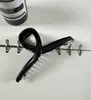 Presilha de Cabelo de Cristal Transparente, Presilha de Garra Grande, Peça com Toque de Luxo, Acessório de Cabelo Feminino, Presilha Tubarão Delicada e Simples para a Parte de Trás da Cabeça, Adequada para Cabelo Grosso