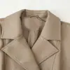 Estilo europeo y americano, nueva chaqueta bomber de moda para mujer primavera/otoño con efecto piel