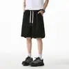 [Control de Precios 59.9] Pantalones Casuales Sueltos de Moda Juvenil de Verano 2025 Verano Delgados Rectos de Cinco Puntos