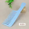 Pente de Dentes Largos Pente de Dentes Espaçados Cabelo Longo Cabelo Cacheado Cabelo com Permanente Pente Feminino Pente Alisante Plástico Doméstico Pente Grande para Cabelo Casa