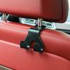 Gancho creativo oculto para el respaldo del asiento del coche, nuevo y multifuncional, soporte para teléfono móvil trasero para coche