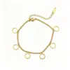 Pulsera popular de titanio y acero estilo ins, moderna, versátil, corazón, mariposa, estrella, geométrica, de acero inoxidable, joyería para la mano