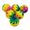 Venda Direta da Fábrica Bola de Espuma PU 6,3cm Bola Totalmente Impressa 2,5 polegadas Bola Colorida Impressa Bola de Brinquedo para Crianças