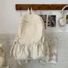 Mochila Escolar para Estudiante Universitario Estilo Coreano Casual para Exteriores y Viajes Mochila de Bosque Mochila para Montañismo Ciclismo Gran Capacidad Mochila de Moda