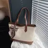 Bolso Tote de Gran Capacidad Transfronterizo Nuevo 2025 para Mujer, Bolso de Hombro Moderno y Sencillo, Bolso de Mano de Alto Valor para el Trabajo