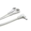 Cable Digital Personalizado de Seguridad Macho Codo Dc2.35 Uno a Dos a 4.0mm Electrodo Hembra Hebilla