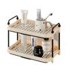 Estante de Almacenamiento de Tazas para el Hogar Seleccionado Cuidadosamente Gabinete de Almacenamiento de Escritorio Estante para Tazas de Té Estante de Secado Estilo Crema Estante para Tazas de Cocina
