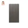Piso exterior de madera compuesta de cinco agujeros, patrón recto, hecho a medida, impermeable, antideslizante, resistente al desgaste, adecuado para balcones, terrazas, patios y áreas escénicas