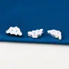 Plata Pura 999 Dibujos Animados Lindo Sanrio Cinnamon Dog Kuromi Colgante de Cuentas DIY Pulsera de Cristal Accesorios de Plata