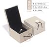 Caja de cuentas de Buda con cordón para colgar, caja de brocado para collar, anillo y pulsera, caja de regalo para joyería, venta al por mayor, fábrica