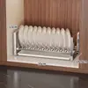 Prateleira de armazenamento de louças para uso doméstico, organizador multifuncional de utensílios, rack de cozinha ao lado da pia para hashis, pratos, tábuas de corte e tampas de panelas, com recurso de drenagem