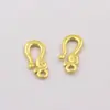Cierre de cobre bañado en oro de 18 quilates con forma de fénix cierre de joyería cierre de pulsera cierre de collar accesorios tradicionales accesorios para joyería hecha a mano DIY