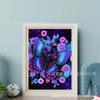 Amazon Transfronterizo Pintura Diamante 5D Mariposa DIY Bordado Diamante Decoración Sala de Estar Dormitorio Ventas Directas de Fábrica Personalización