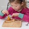 Tabla de desayuno de madera de haya, bambú y caucho, tabla para taza de huevo, tabla de tallado, tabla de cortar, tabla cuadrada redonda de madera para uso doméstico y para suplementos alimenticios infantiles