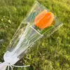 Tulipa Única Finalizada Decoração de Casa Vime Torcido Tecelagem Dia dos Namorados Chinês Dia do Professor Presente